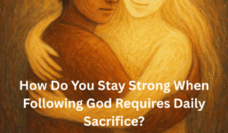 How Do You Stay Strong When Following God Requires Daily Sacrifice?