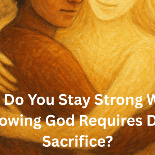How Do You Stay Strong When Following God Requires Daily Sacrifice?